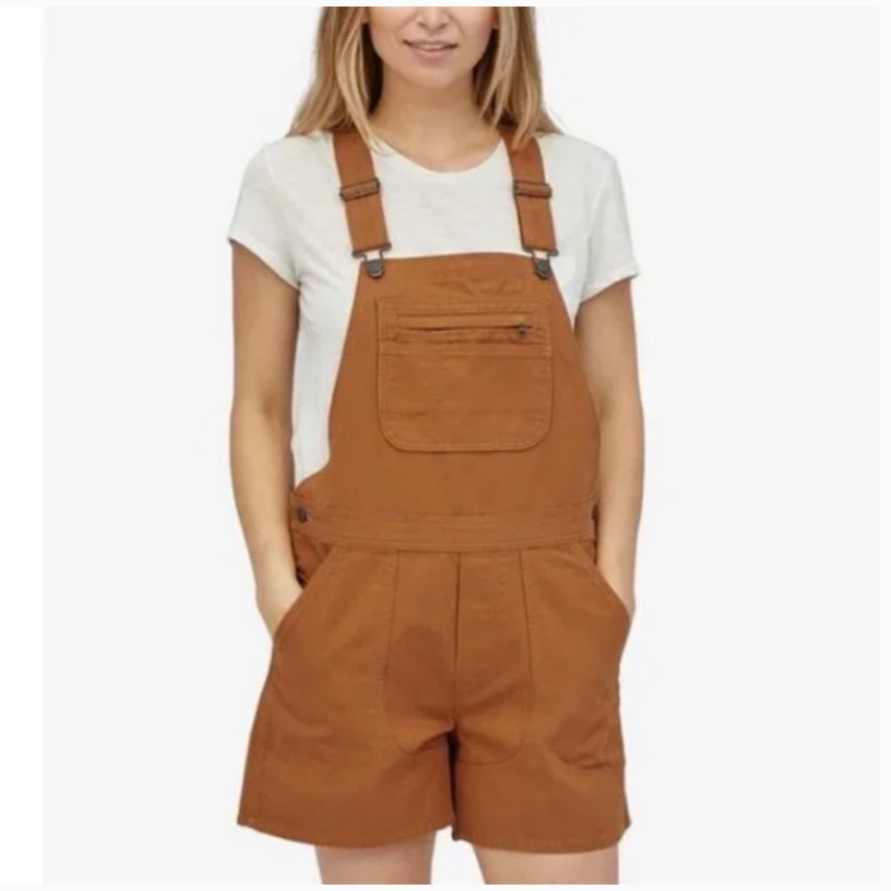 Patagonia Stand Up Overalls - 5" Umber Brown